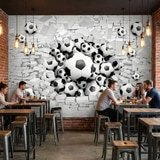 Wall Murals: Football Balls 12