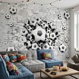 Wall Murals: Football Balls 7