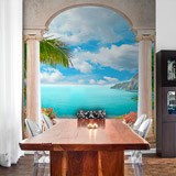 Wall Murals: Porch on the Beach 2