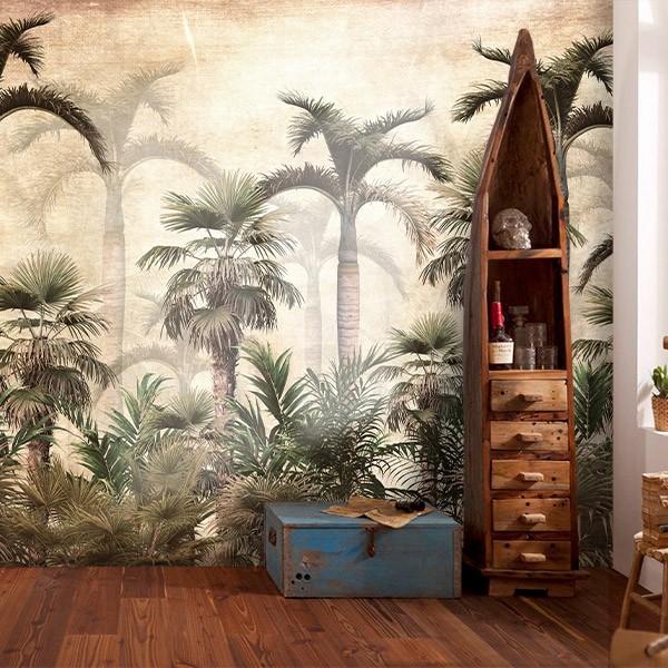 Wall Murals: Vegetation and Palm Trees 0