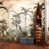 Wall Murals: Vegetation and Palm Trees 2