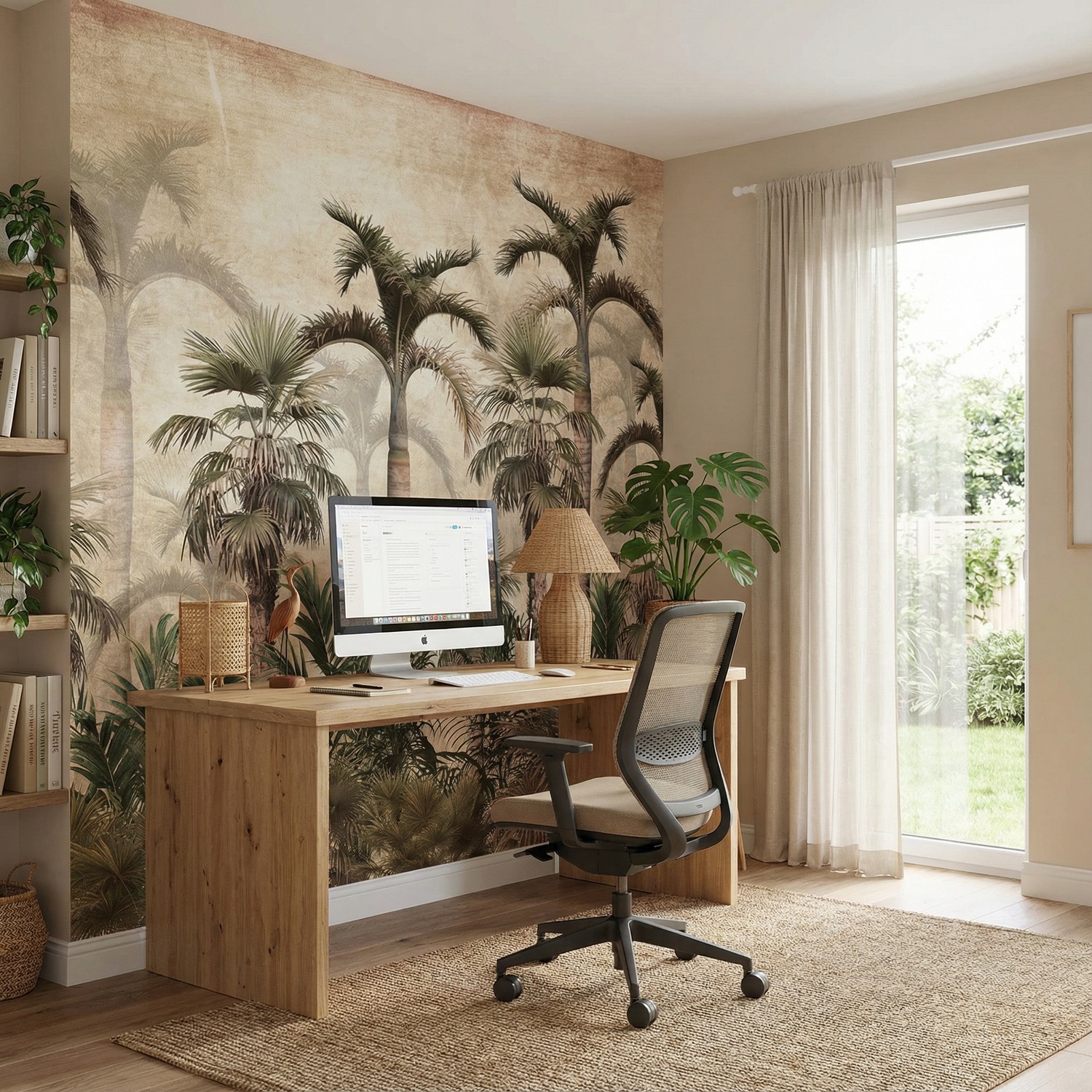 Wall Murals: Vegetation and Palm Trees