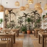 Wall Murals: Vegetation and Palm Trees 14