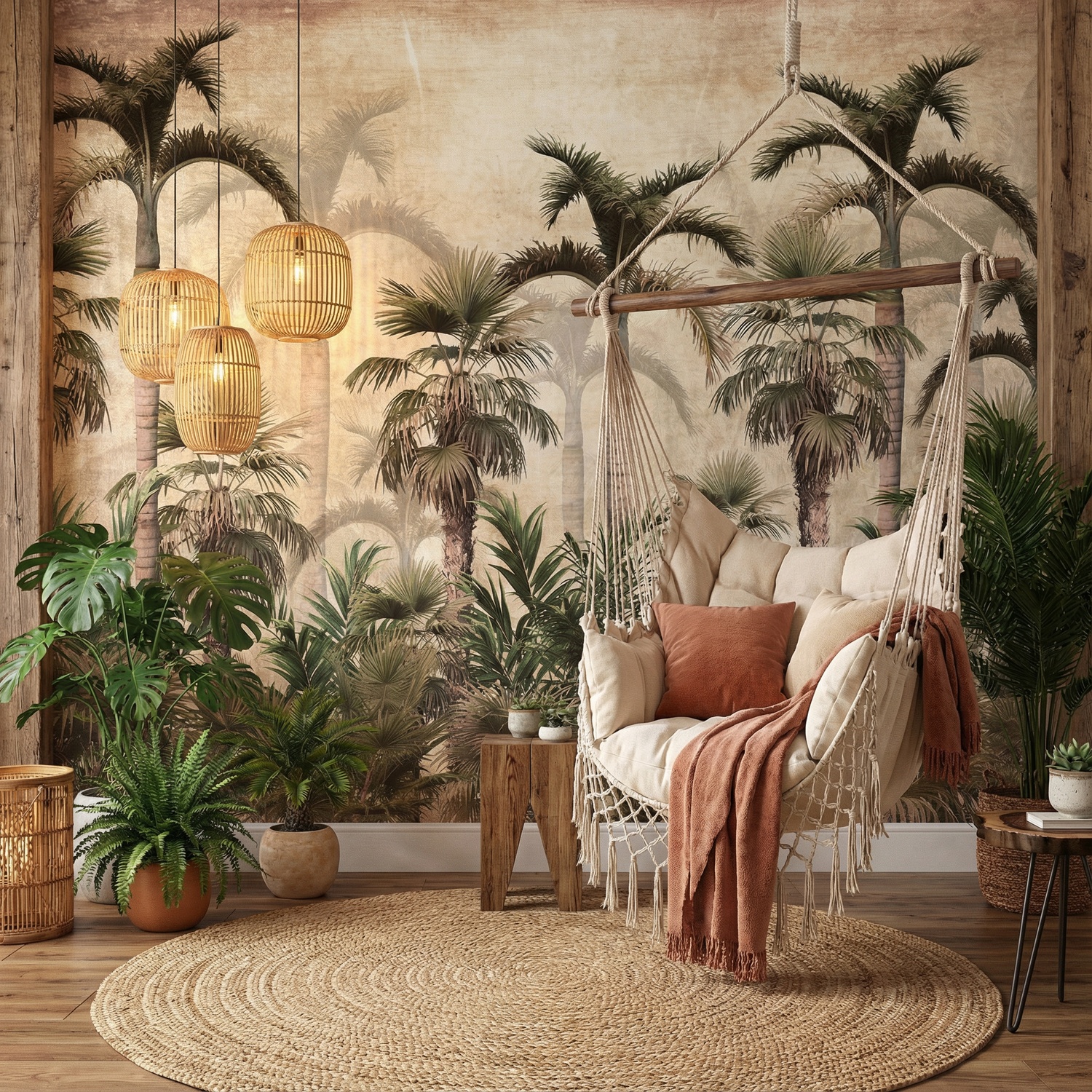 Wall Murals: Vegetation and Palm Trees