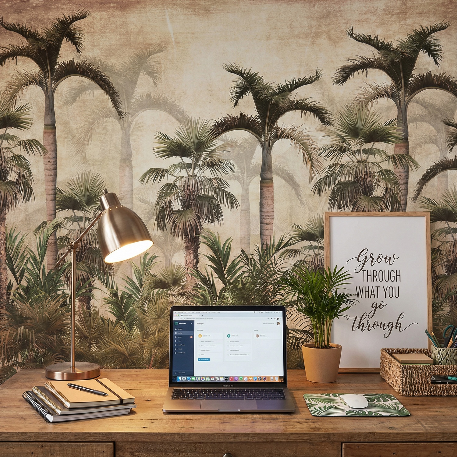 Wall Murals: Vegetation and Palm Trees