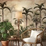 Wall Murals: Vegetation and Palm Trees 3