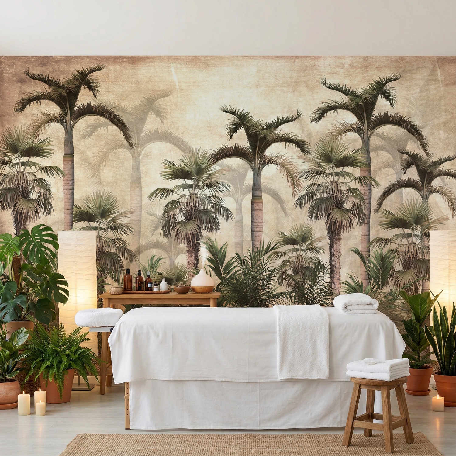Wall Murals: Vegetation and Palm Trees