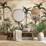 Wall Murals: Vegetation and Palm Trees 5