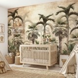 Wall Murals: Vegetation and Palm Trees 8
