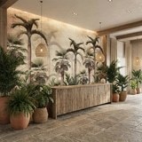 Wall Murals: Vegetation and Palm Trees 9