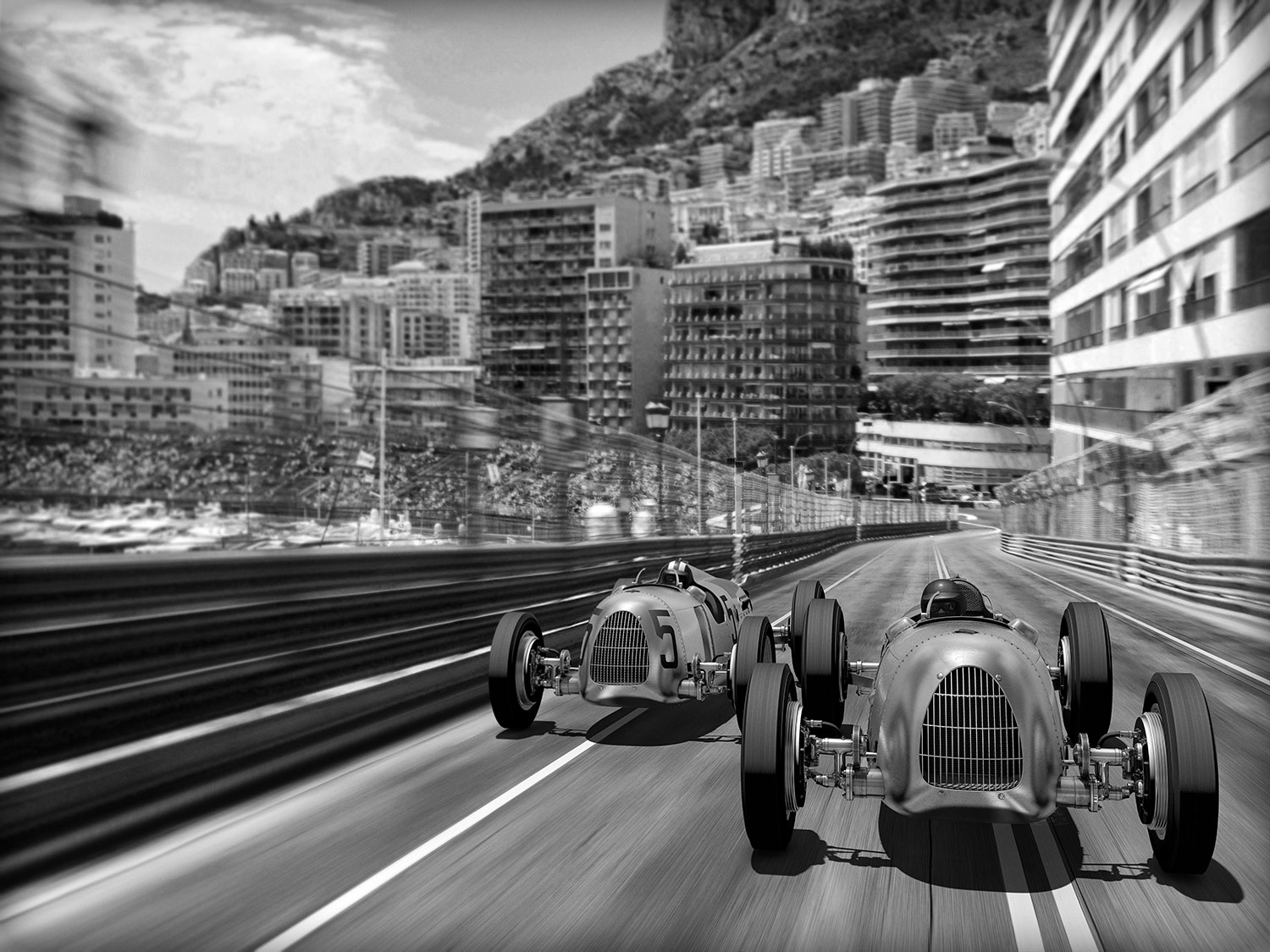 Wall Murals: Formula 1 Race in Monaco