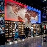 Wall Murals: Brick World Map 20