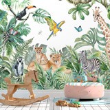 Wall Murals: Animals in Watercolour  2