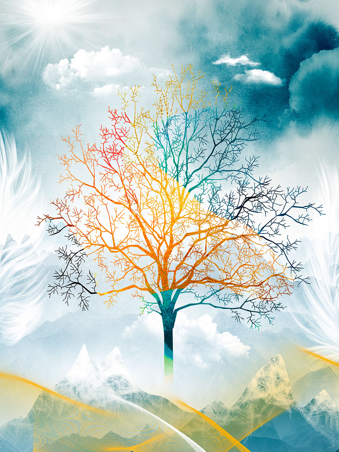 Wall Murals: Magic Tree