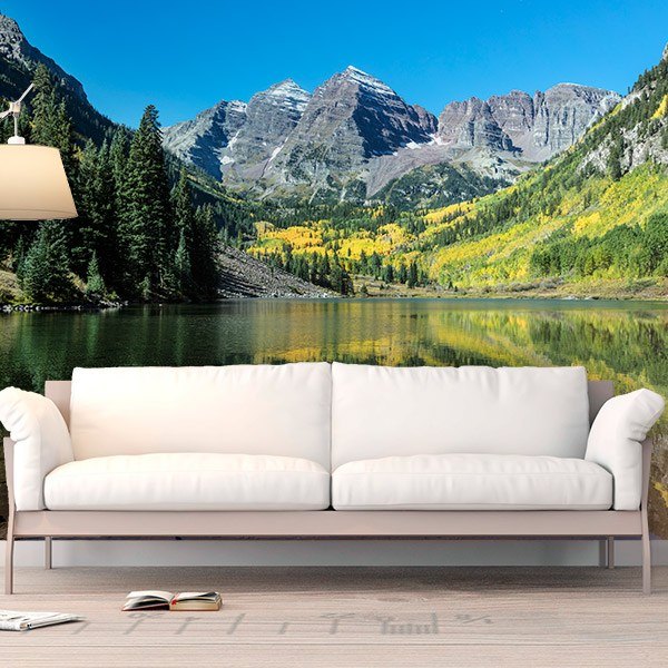 Wall Murals: Maroon Lake in Summer 0