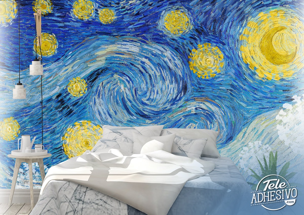 Wall Murals: Van Gogh's Sky