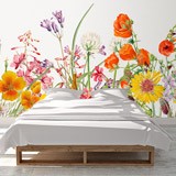 Wall Murals: Wild Flowers 2