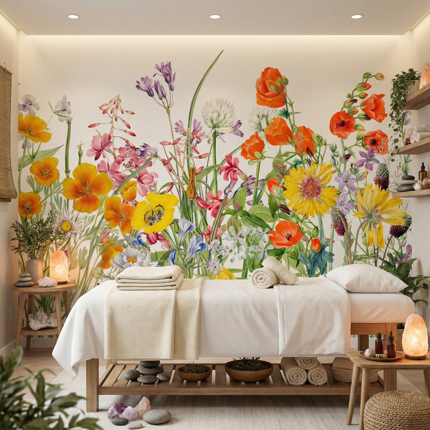 Wall Murals: Wild Flowers