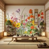 Wall Murals: Wild Flowers 7