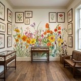 Wall Murals: Wild Flowers 8