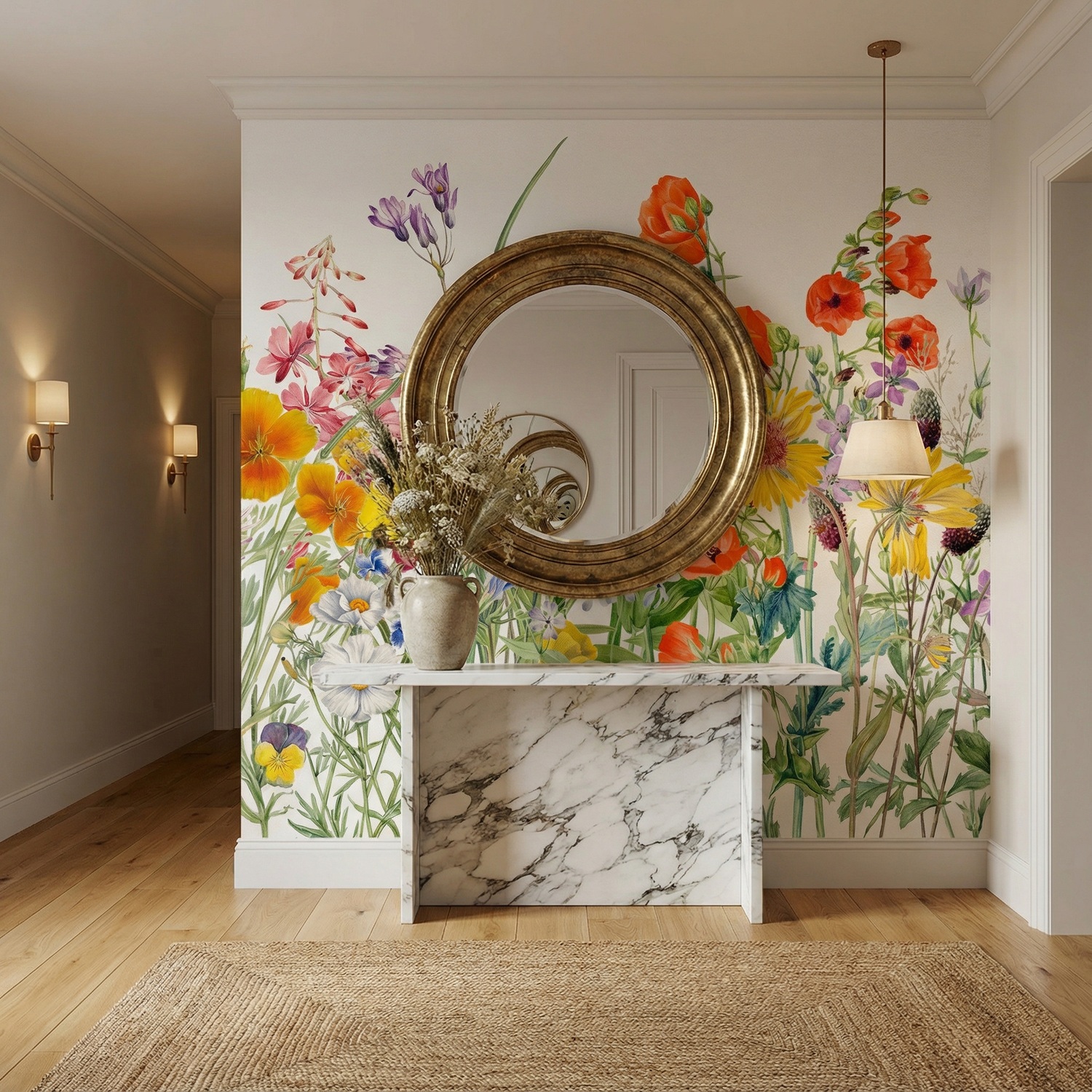 Wall Murals: Wild Flowers