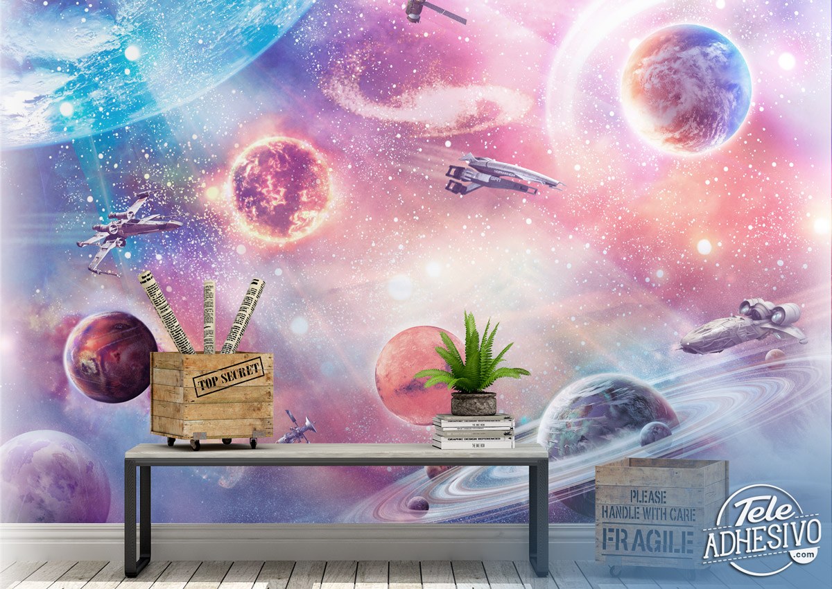 Wall Murals: Space
