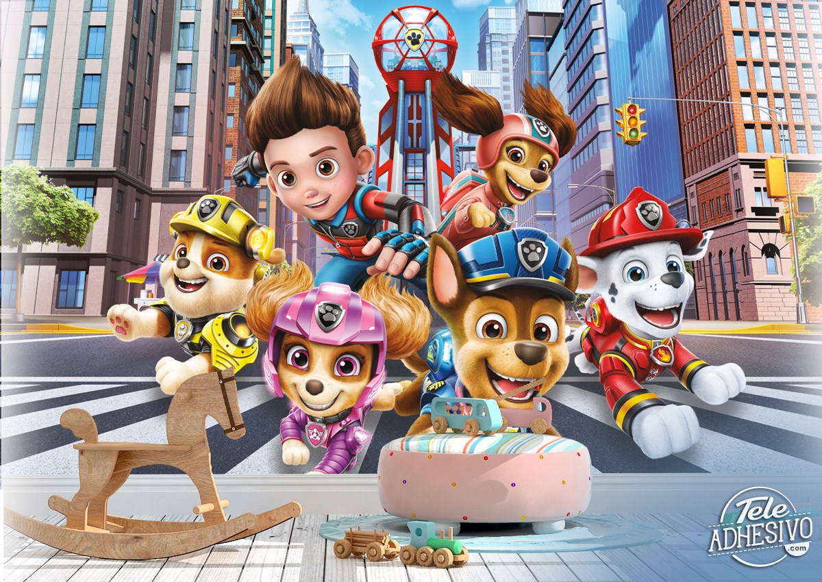 Wall Murals: Paw Patrol - The Movie