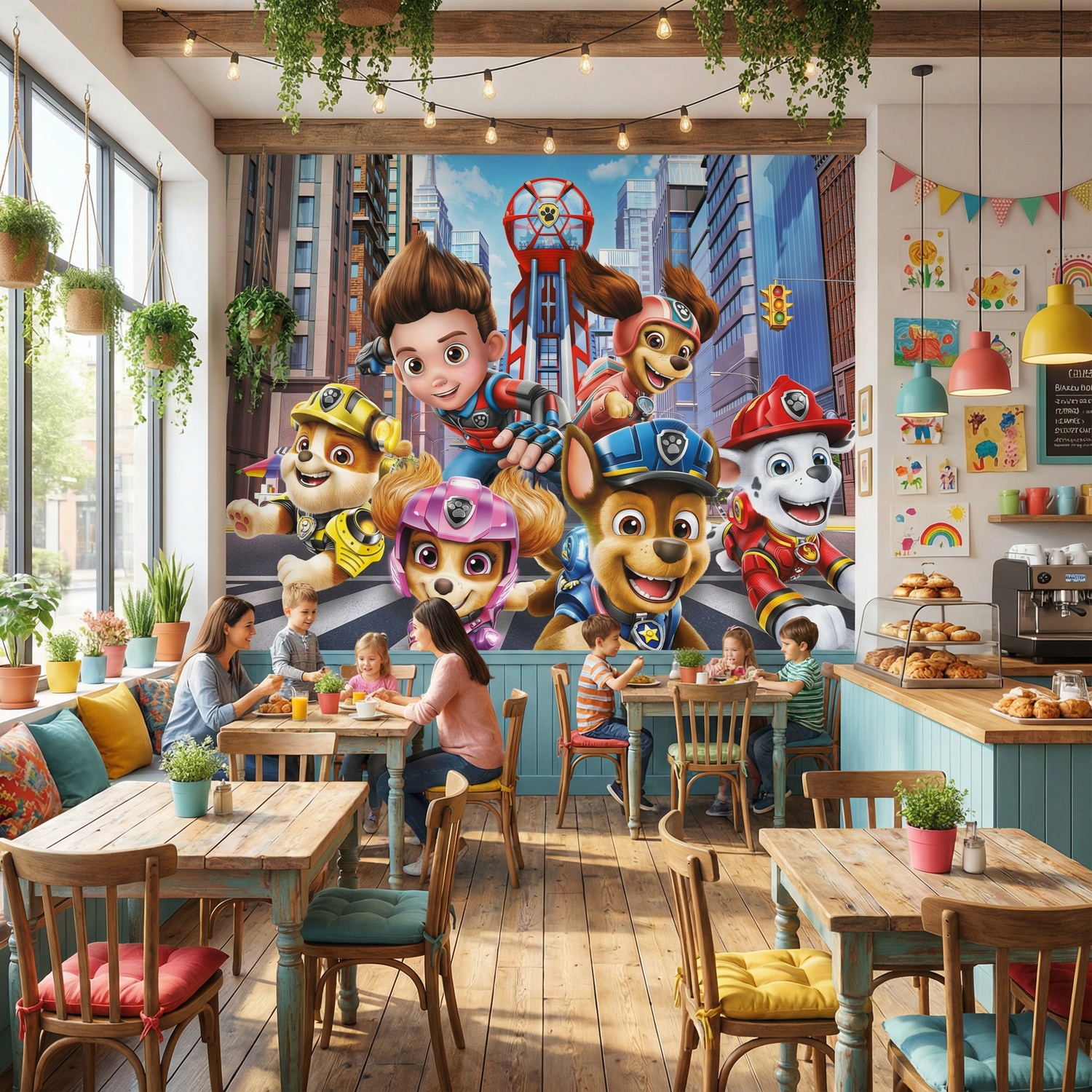 Wall Murals: Paw Patrol - The Movie
