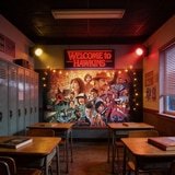 Wall Murals: Stranger Things Drawing 12