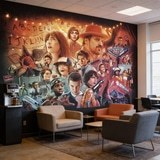 Wall Murals: Stranger Things Drawing 13