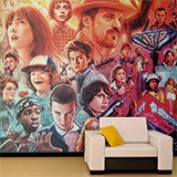 Wall Murals: Stranger Things Drawing 3