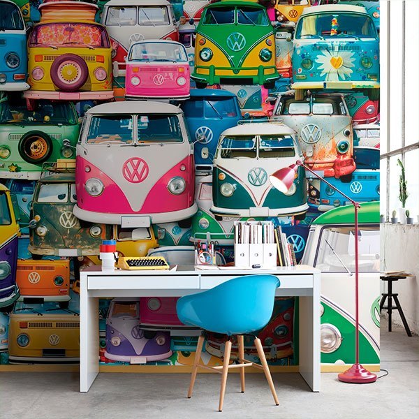 Wall Murals: Volkswagen Vans 0