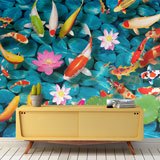 Wall Murals: Fish in the pond 2