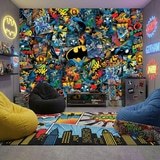 Wall Murals: Batman Comic Wall Mural 4