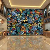 Wall Murals: Batman Comic Wall Mural 5