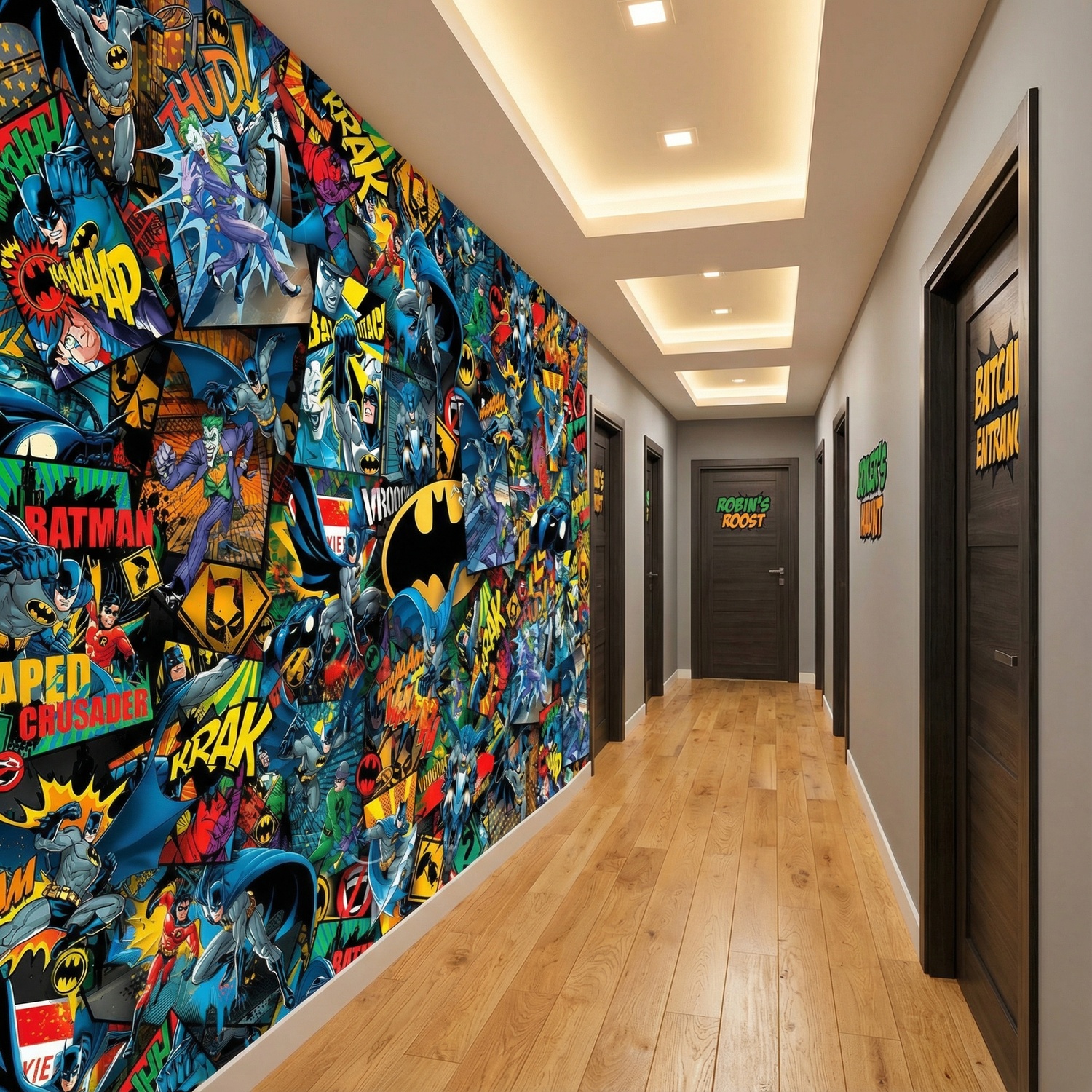 Wall Murals: Batman c&oacute;mic