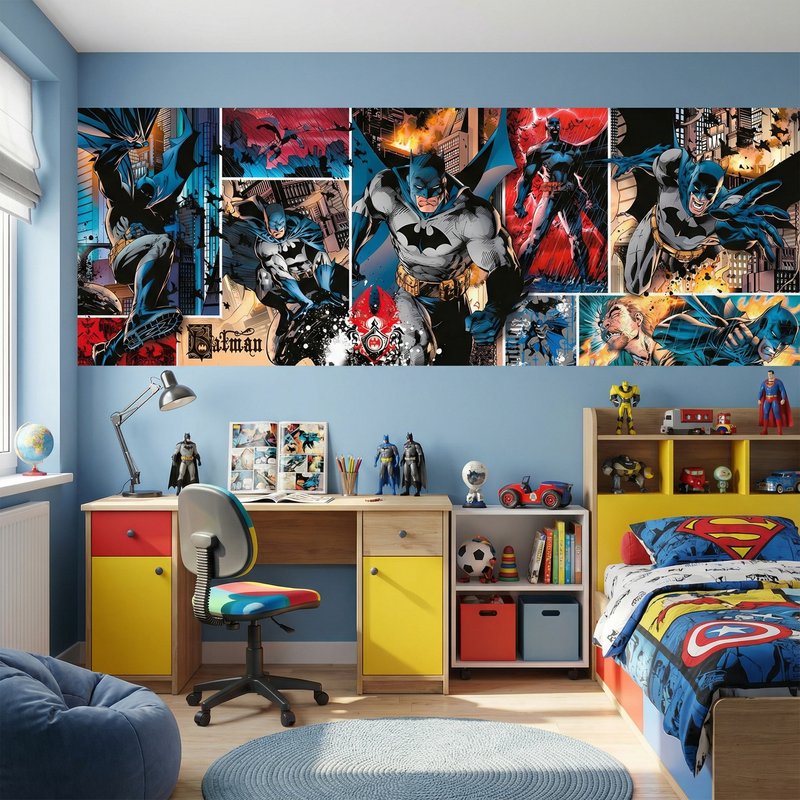 Wall Murals: Batman Comic Mural 0