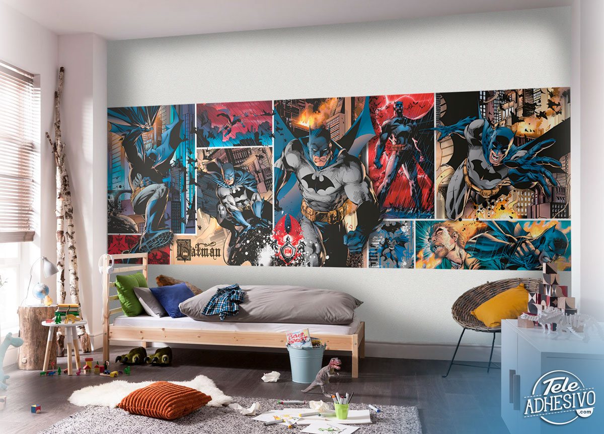 Wall mural Collage Batman 