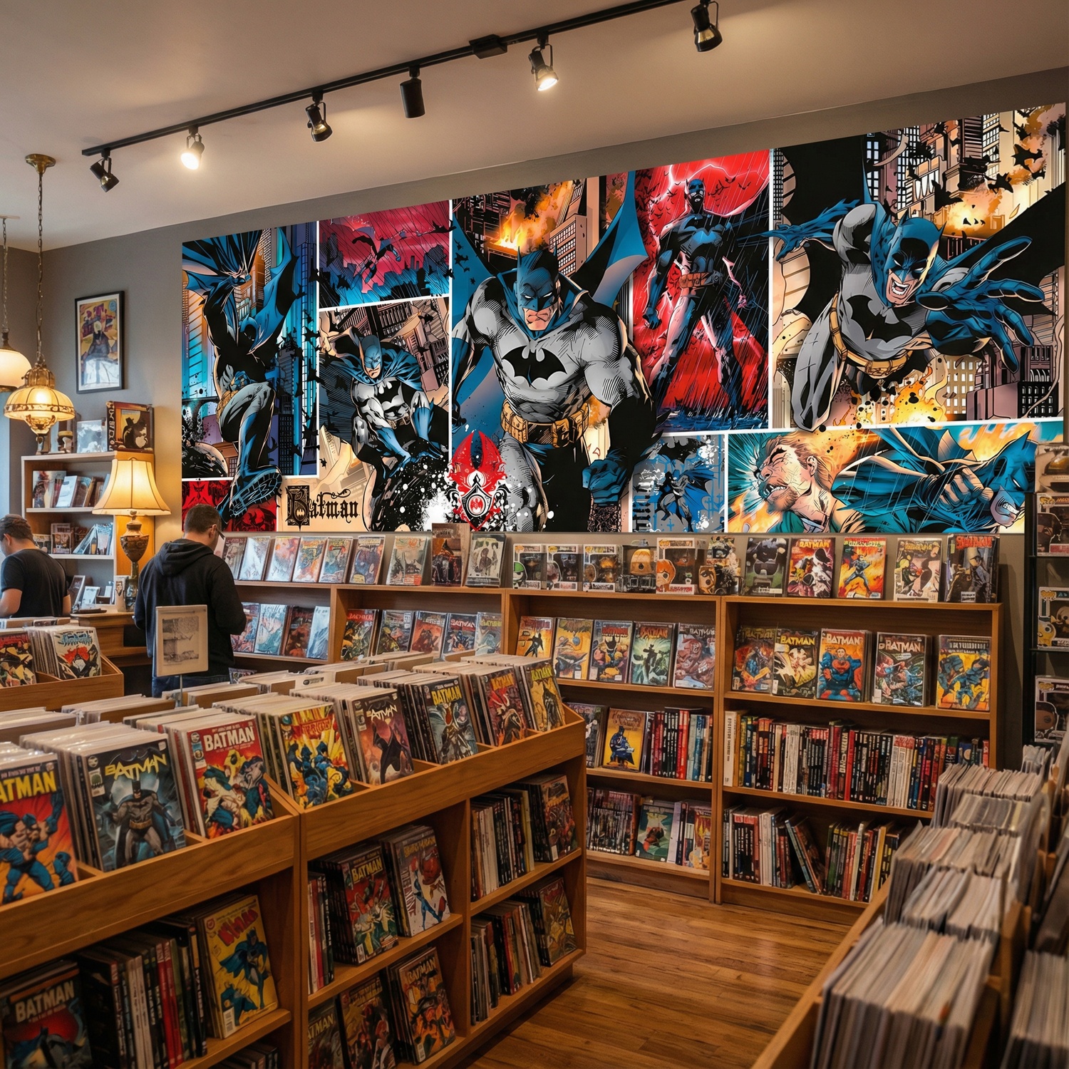 Wall Murals: Collage Batman