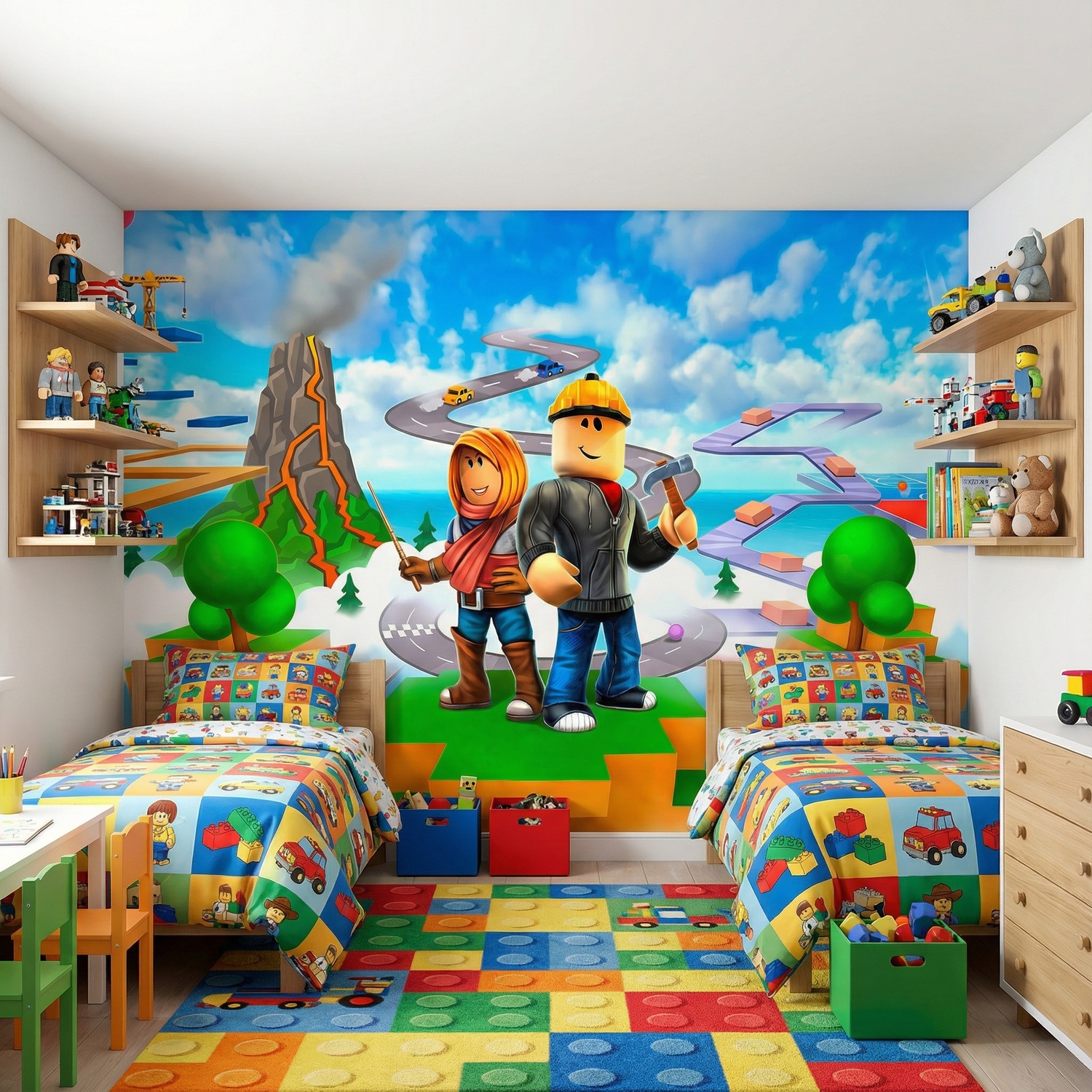 Wall Murals: Roblox powering imagination