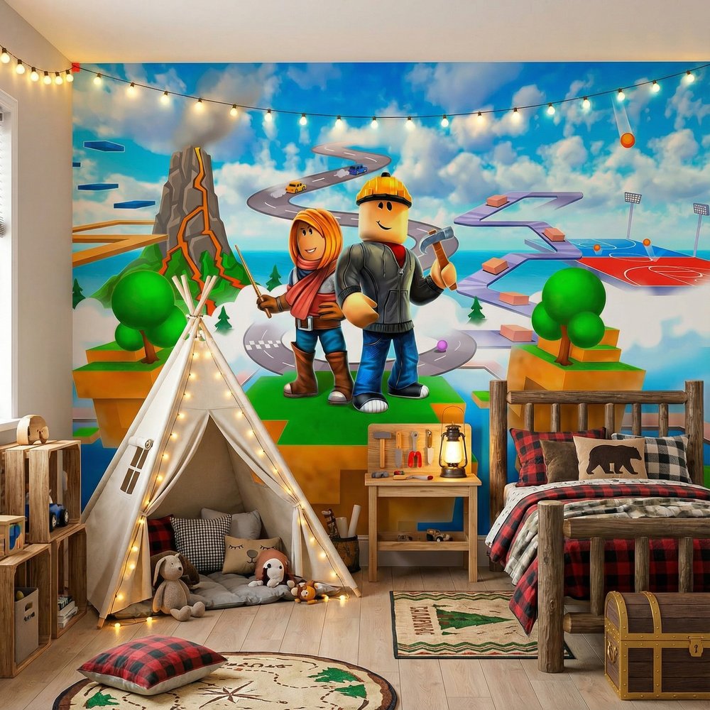 Wall Murals: Roblox Adventure