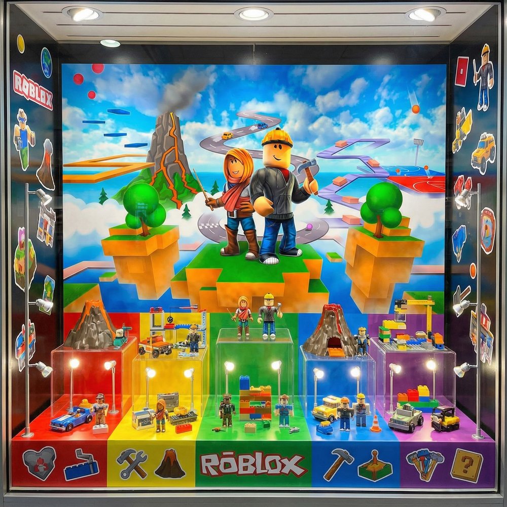 Wall Murals: Roblox Adventure