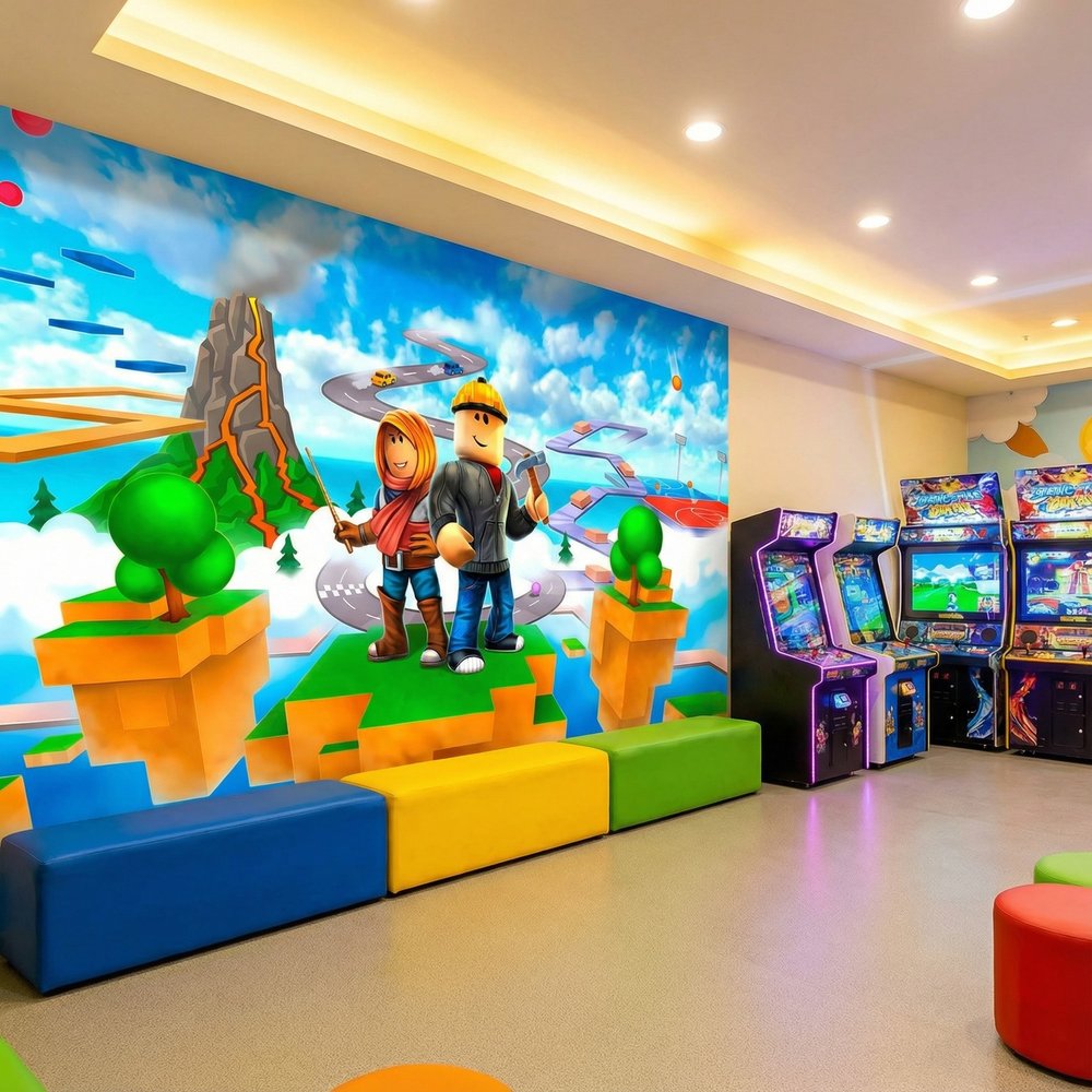 Wall Murals: Roblox Adventure