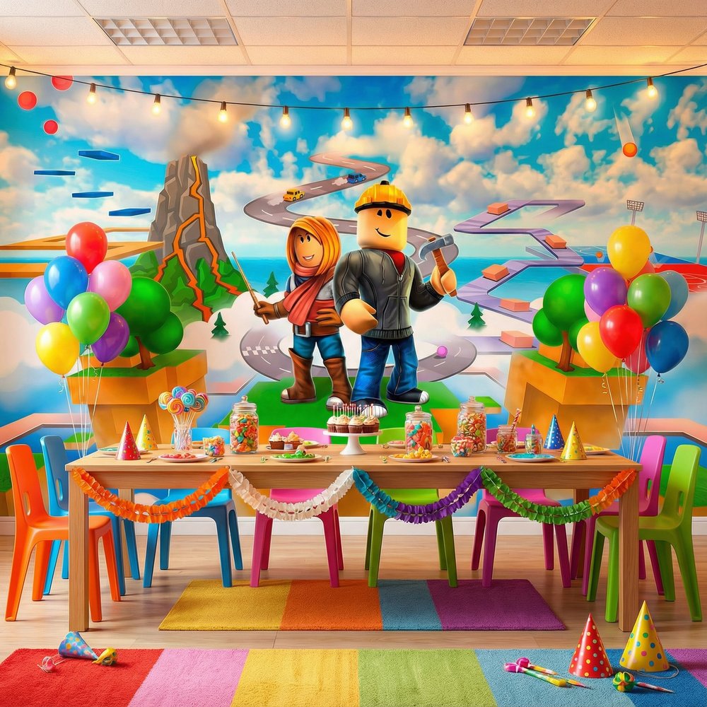Wall Murals: Roblox Adventure
