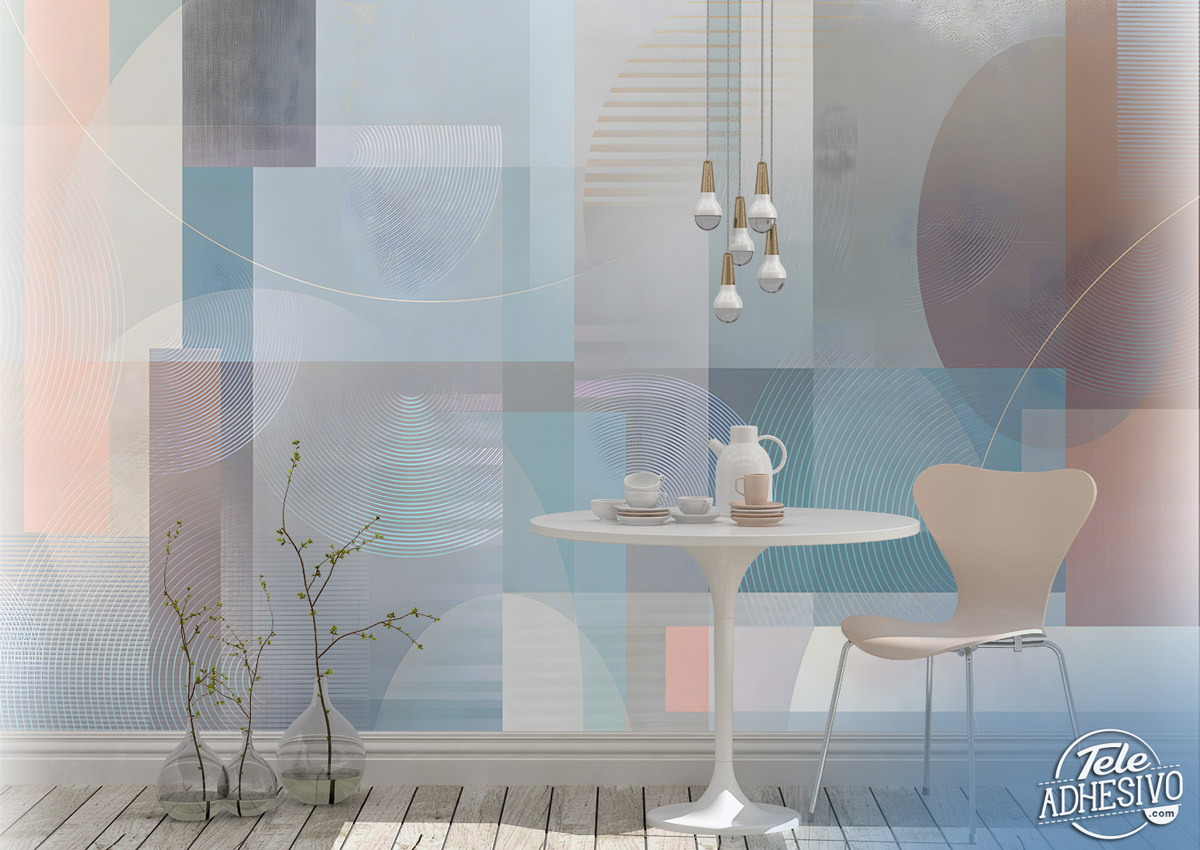 Wall Murals: Geometric shapes