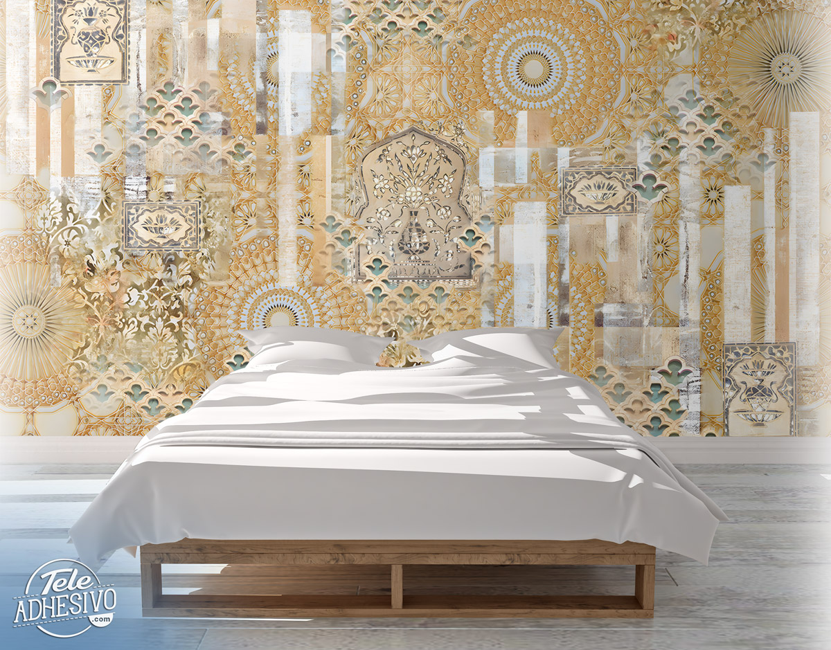 Wall Murals: Mudejar composition