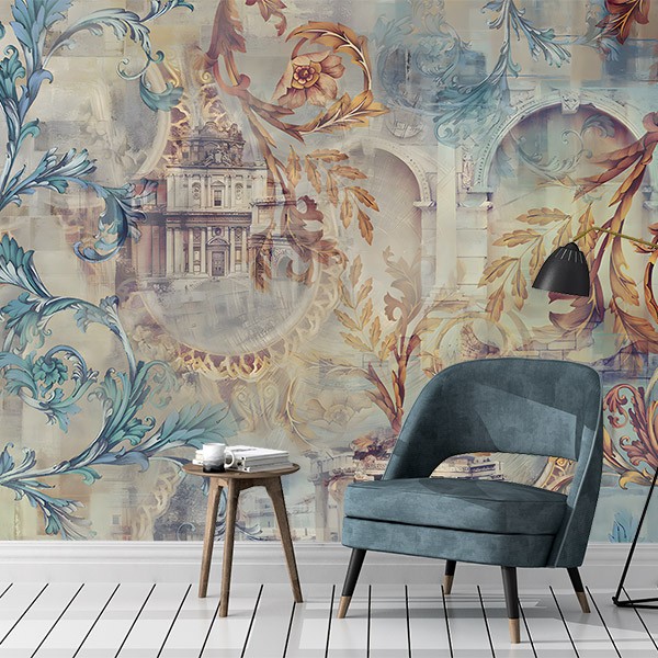 Wall Murals: Old buildings and ornaments 0