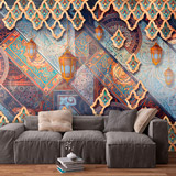 Wall Murals: Composition of Mudejar lanterns 2