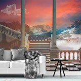 Wall Murals: Stairway to the mountains 2