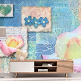 Wall Murals: Collage of Roses 2